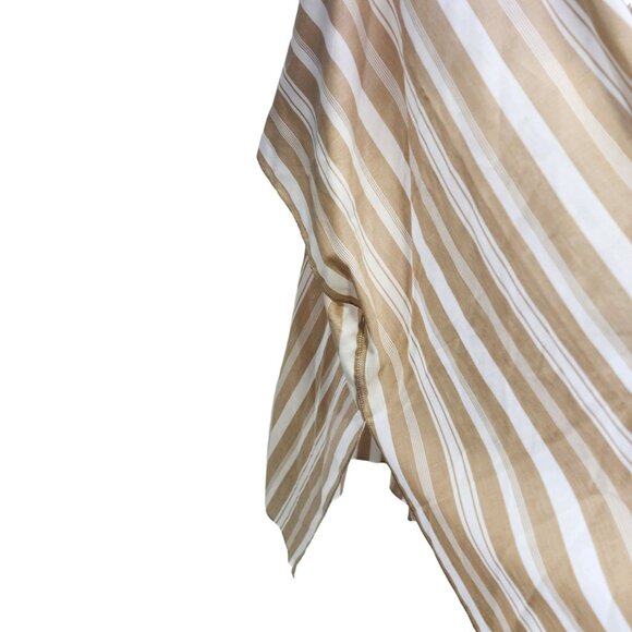 New Duluth Trading Co Women's‎ Lightweight Cape Poncho One Size OS Tan White - Picture 5 of 9